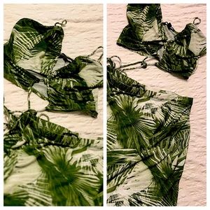 Two Piece Island Vibes Skirt Set